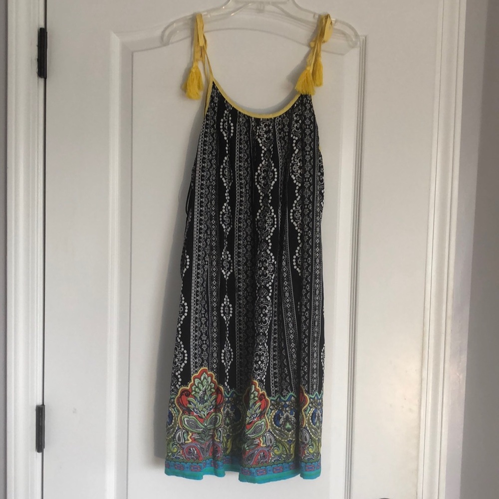 Girls Medium Mini Tie Sundress